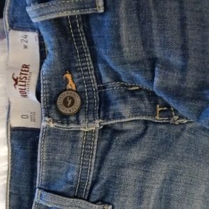 Hollister jean shorts